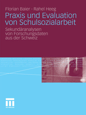 cover image of Praxis und Evaluation von Schulsozialarbeit